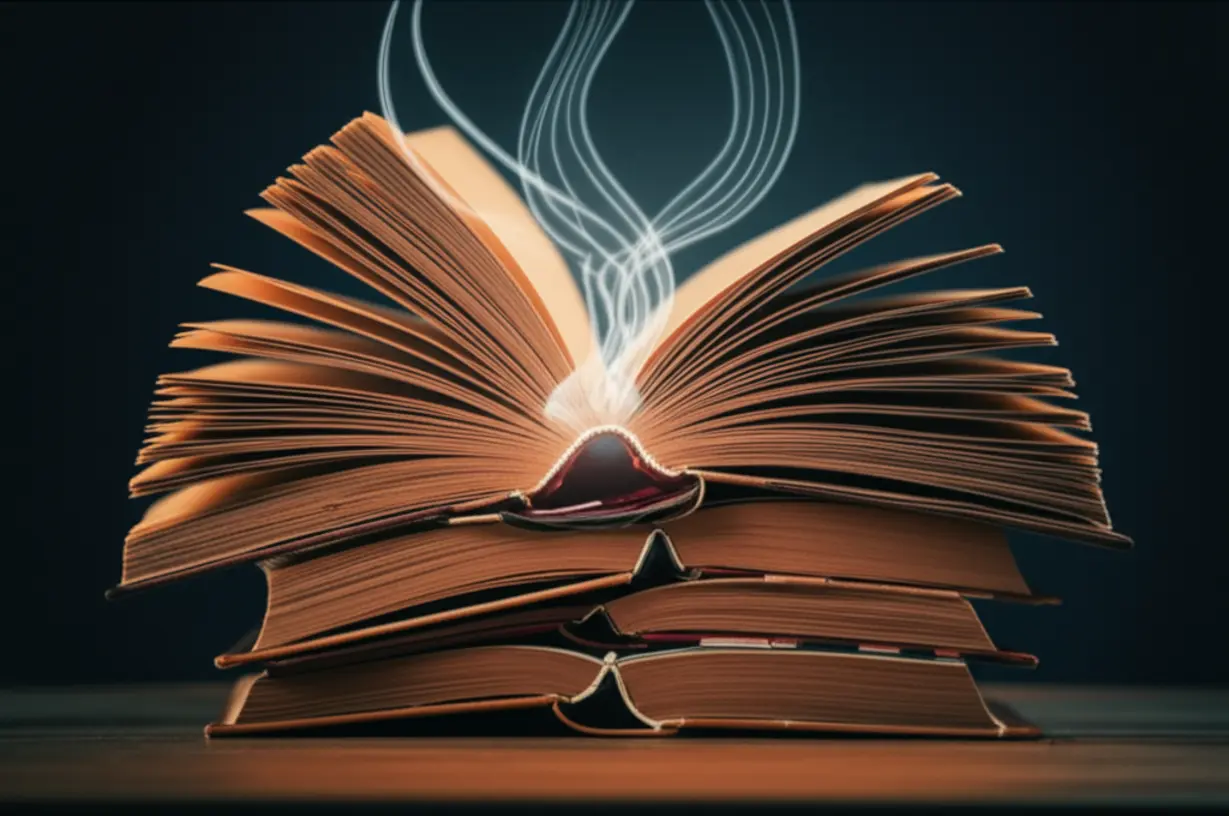 고서에서-지혜가-흘러나오는-귀여운-3D-이미지