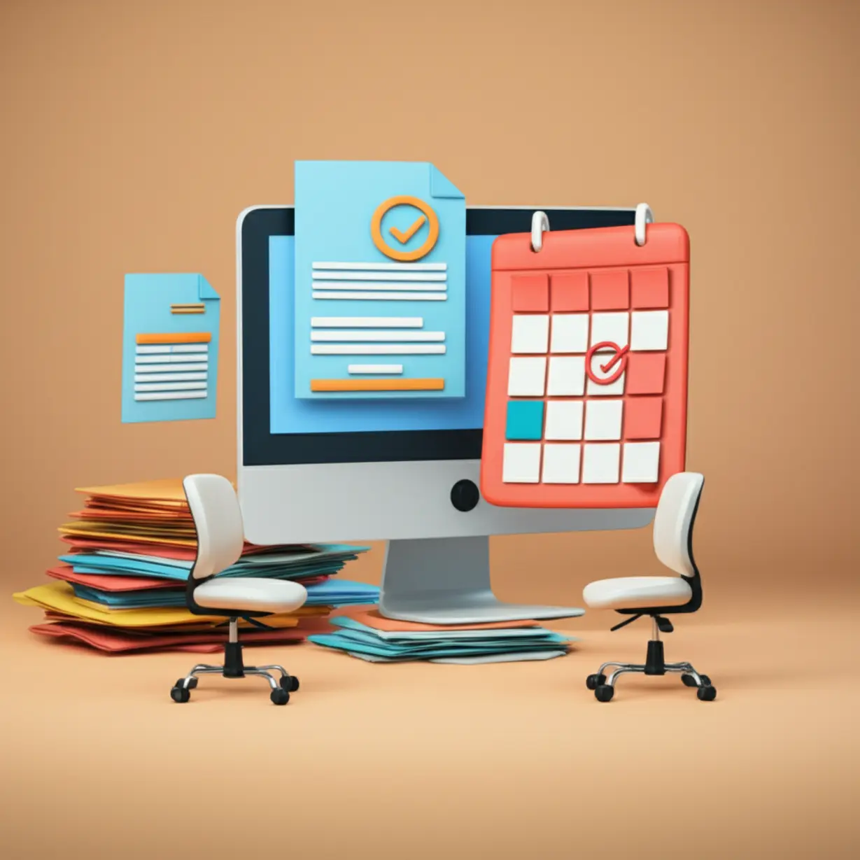 2025-자동차-제조사-기술인력-채용-과정-단계를-나타내는-귀여운-3D-아이콘-이미지