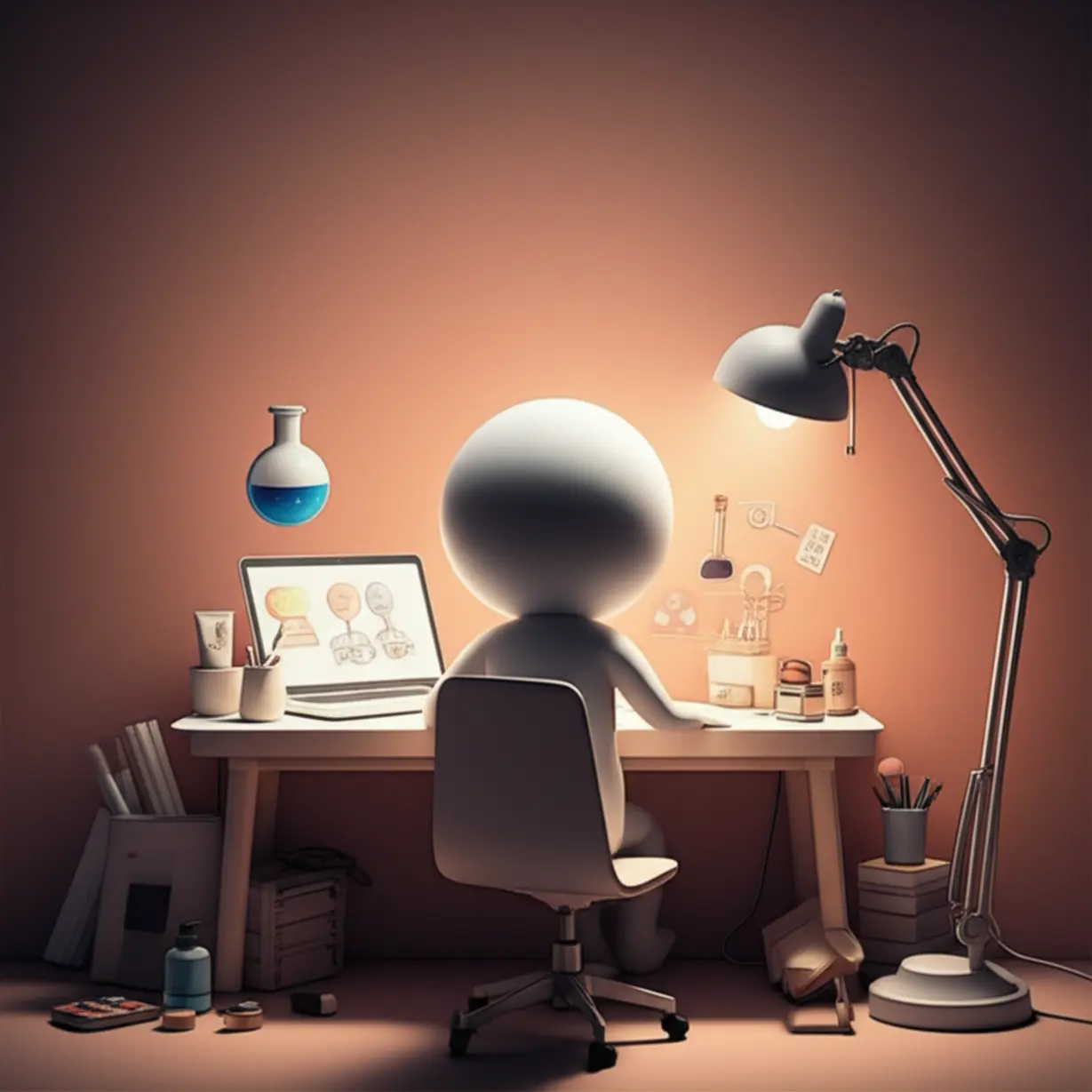 공부하는-모습과-다양한-진로-분야를-상징하는-귀여운-3D-이미지