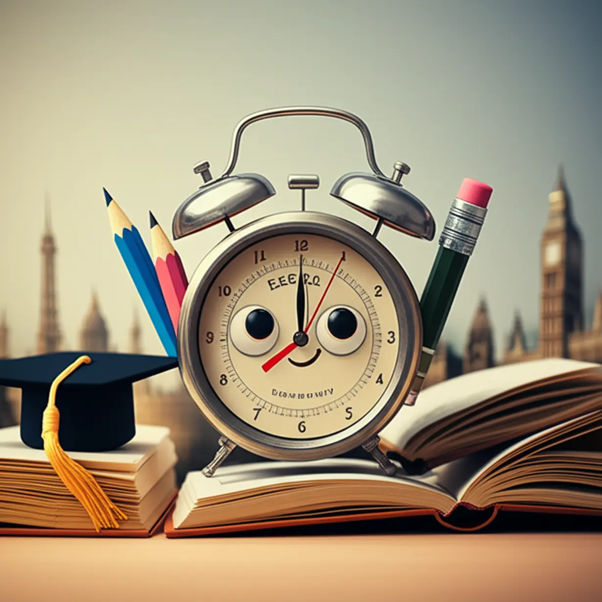 A-cute-3D-image-showing-exam-scheduling-elements-and-passing-criteria-symbols-against-a-global-backdrop.