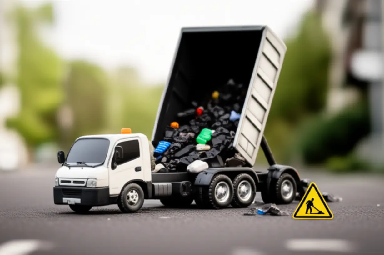 Cute-3D-illustration-showing-typical-violations-like-improper-transportation-or-illegal-dumping-of-construction-waste.