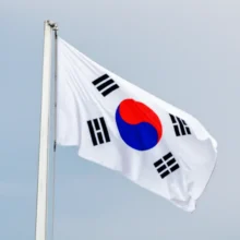 태극기-조기-게양-모습