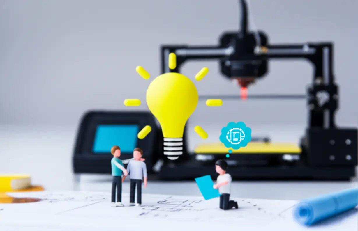 협업,-기술-활용,-창의력,-문제-해결력을-상징적으로-보여주는-메이커교육-핵심-요소-이미지