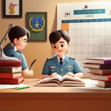 공군사관학교-입시를-준비하는-학생들이-함께-공부하는-모습