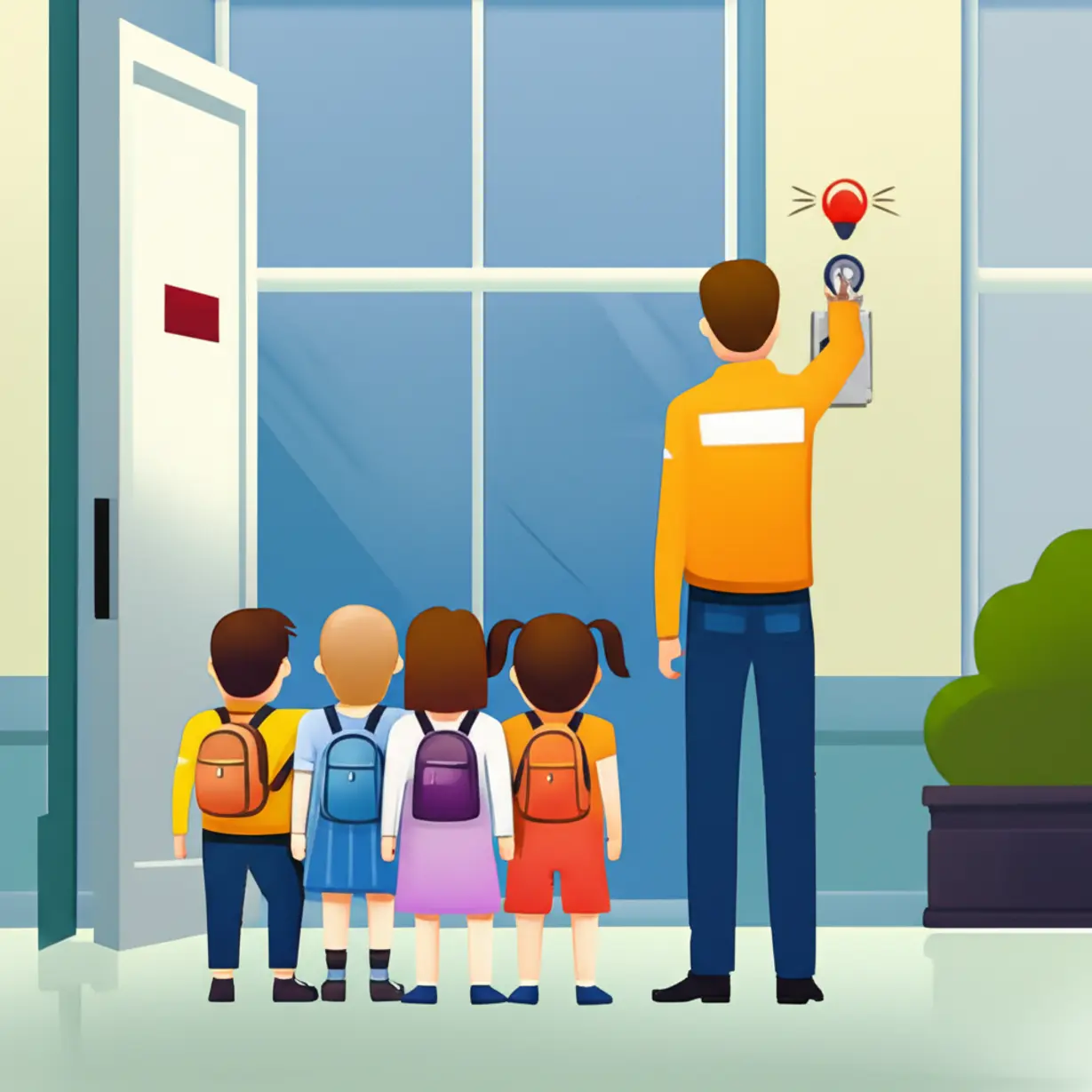 Cute-3D-illustration-depicting-the-protective-roles-of-a-school-safety-instructor.
