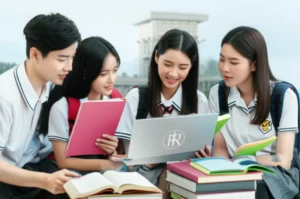 대학교-입시를-위해-공부하는-학생들