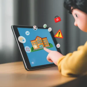 학교-안전-자격증-공부하는-모습-3D-일러스트