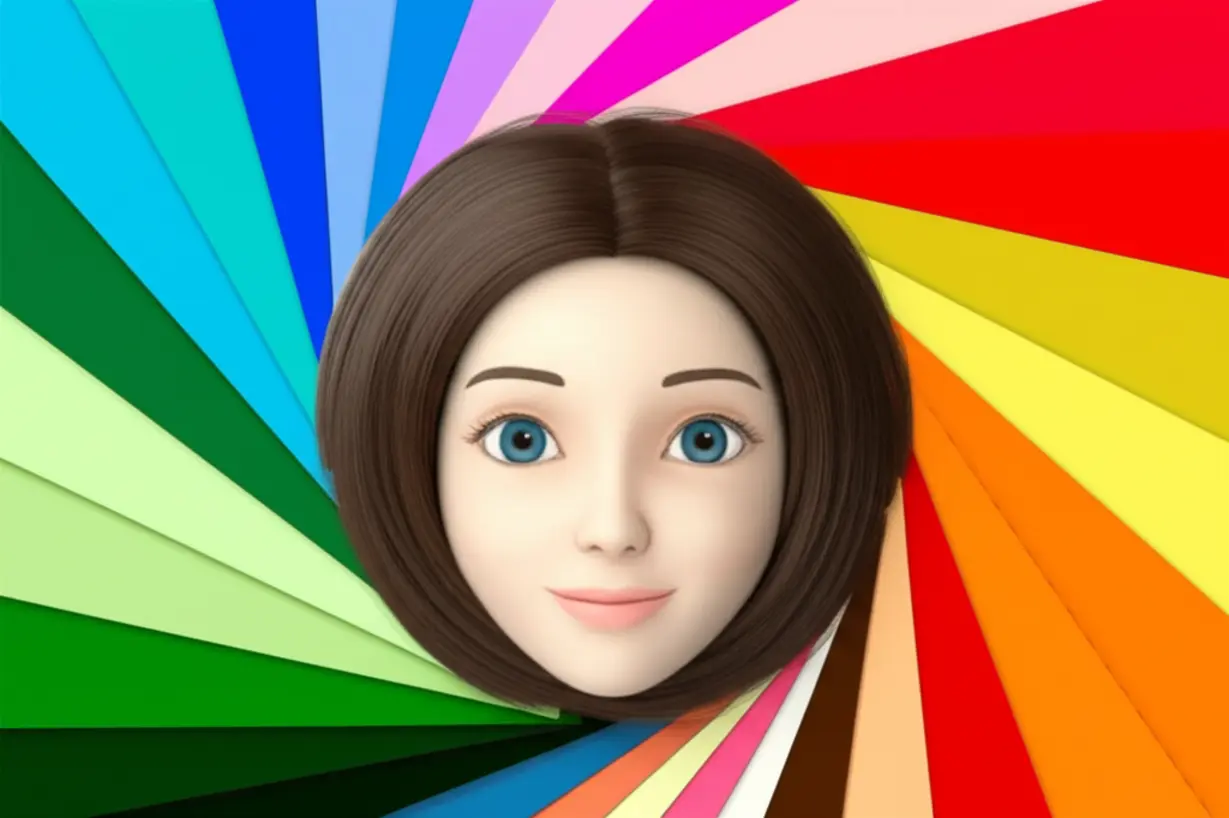 다양한-색상-드레이프와-얼굴-형태,-색깔-변화를-보여주는-이미지