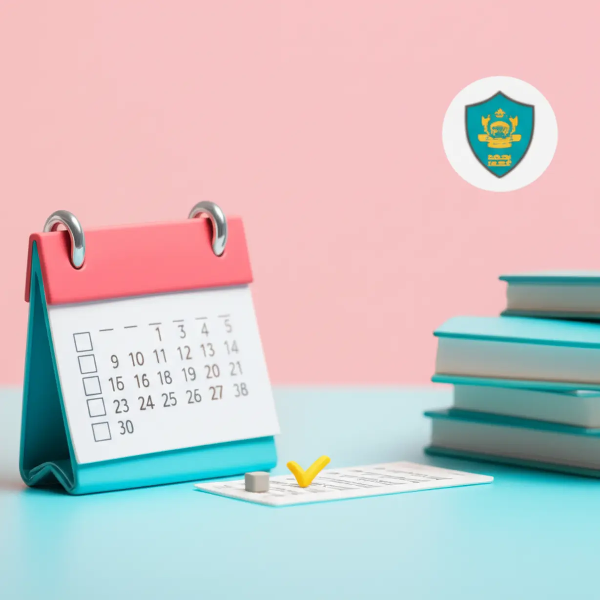 대학-입시-최소-기준과-학습-계획을-나타내는-3D-이미지