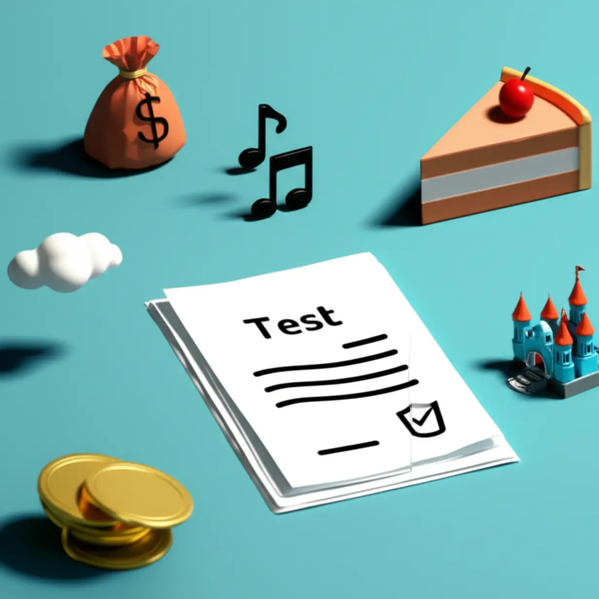 A-cute-3D-illustration-with-multiple-small-icons-representing-various-life-situations,-showing-how-slang-is-used.