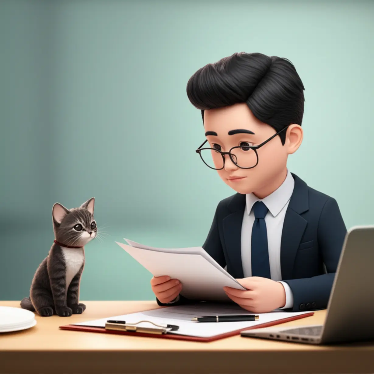 A-professional-figure-representing-a-pet-funeral-director-in-a-calm-office-or-center-setting.