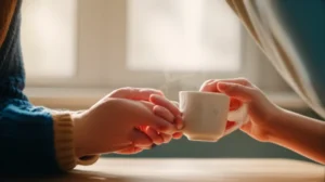 A-gentle,-comforting-scene-with-soft-colors,-symbolizing-care-and-stability,-possibly-with-figures-interacting-supportively.