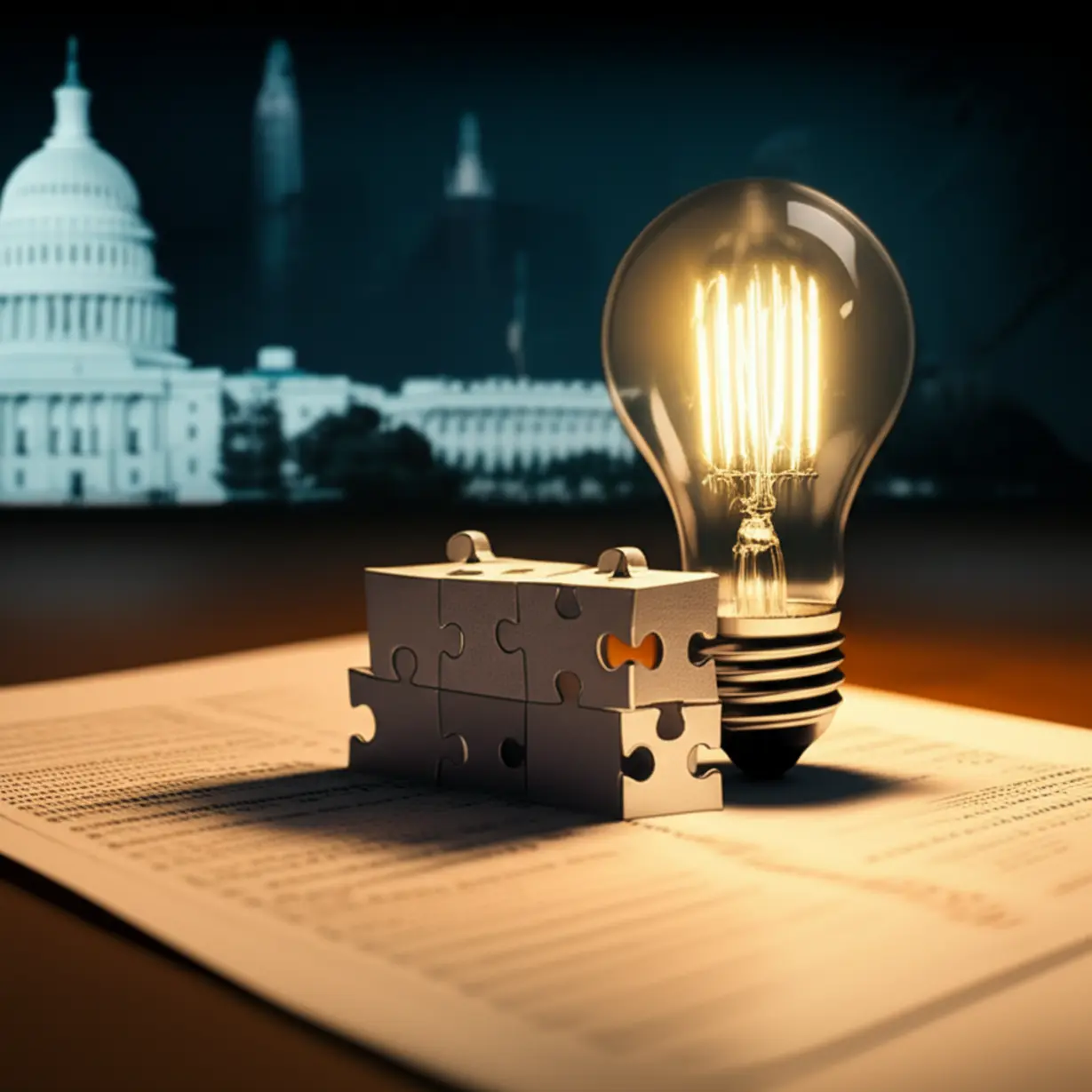 Puzzle-and-test-paper-representing-increased-difficulty-for-exams.