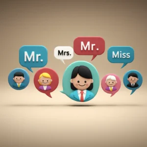 Cute-3D-icons-representing-Mr,-Miss,-Mrs,-and-Ms.