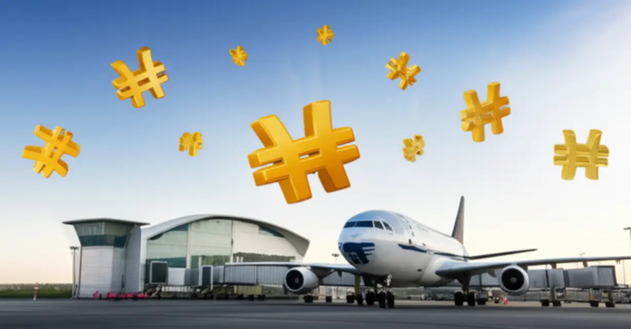 Cute-3D-flying-Korean-Won-symbols