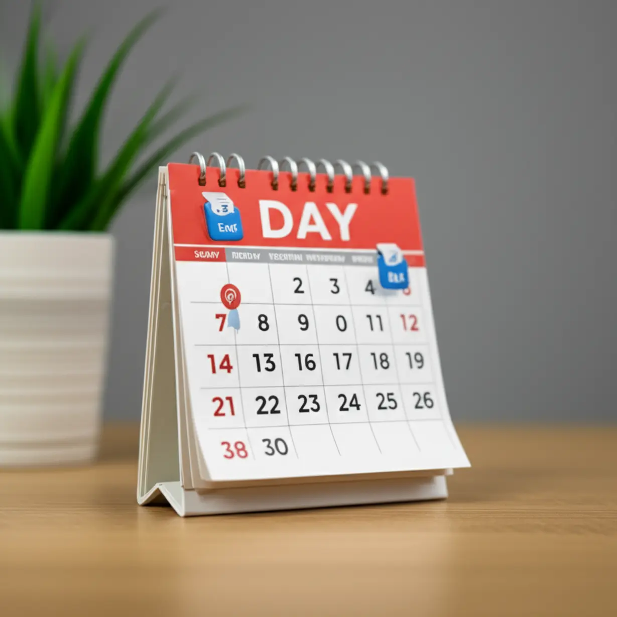 A-cute-3D-illustration-of-a-calendar-showing-important-dates-for-the-military-civil-servant-exam-schedule.
