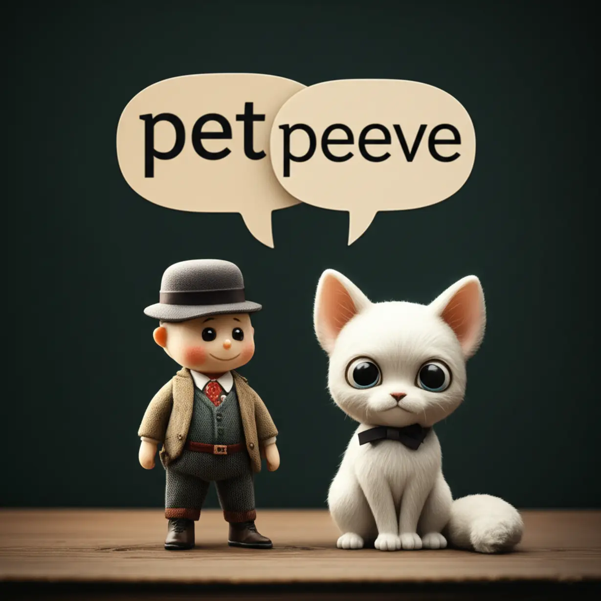 Origin of Pet Peeve Illustration