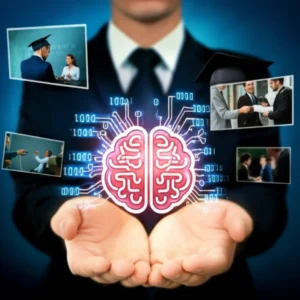 3D-stylized-brain-with-data,-symbolizing-a-successful-career-in-data-analysis.