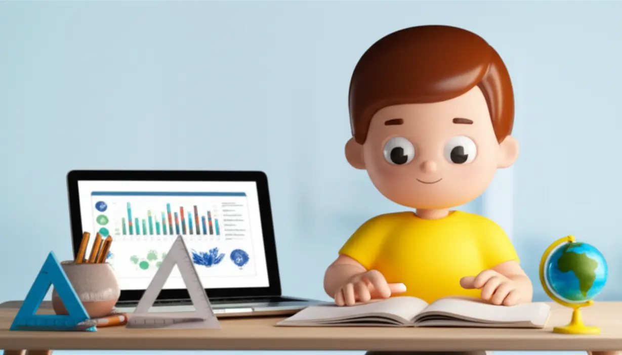 A-person-studies-at-a-desk,-representing-the-process-of-acquiring-a-certification.