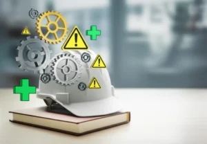 산업안전기사-시험-공부를-나타내는-귀여운-3D-이미지.-안전모와-교재,-그리고-안전-관련-기호들이-밝고-깔끔한-학습-공간에-떠-있는-모습.