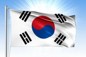 A-cute-3D-image-of-the-Korean-flag-with-a-bright-light-symbolizing-liberation.