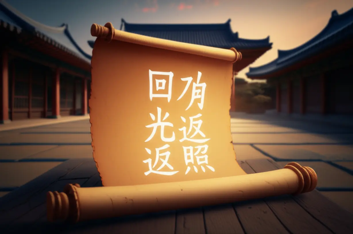 Ancient-scroll-with-glowing-