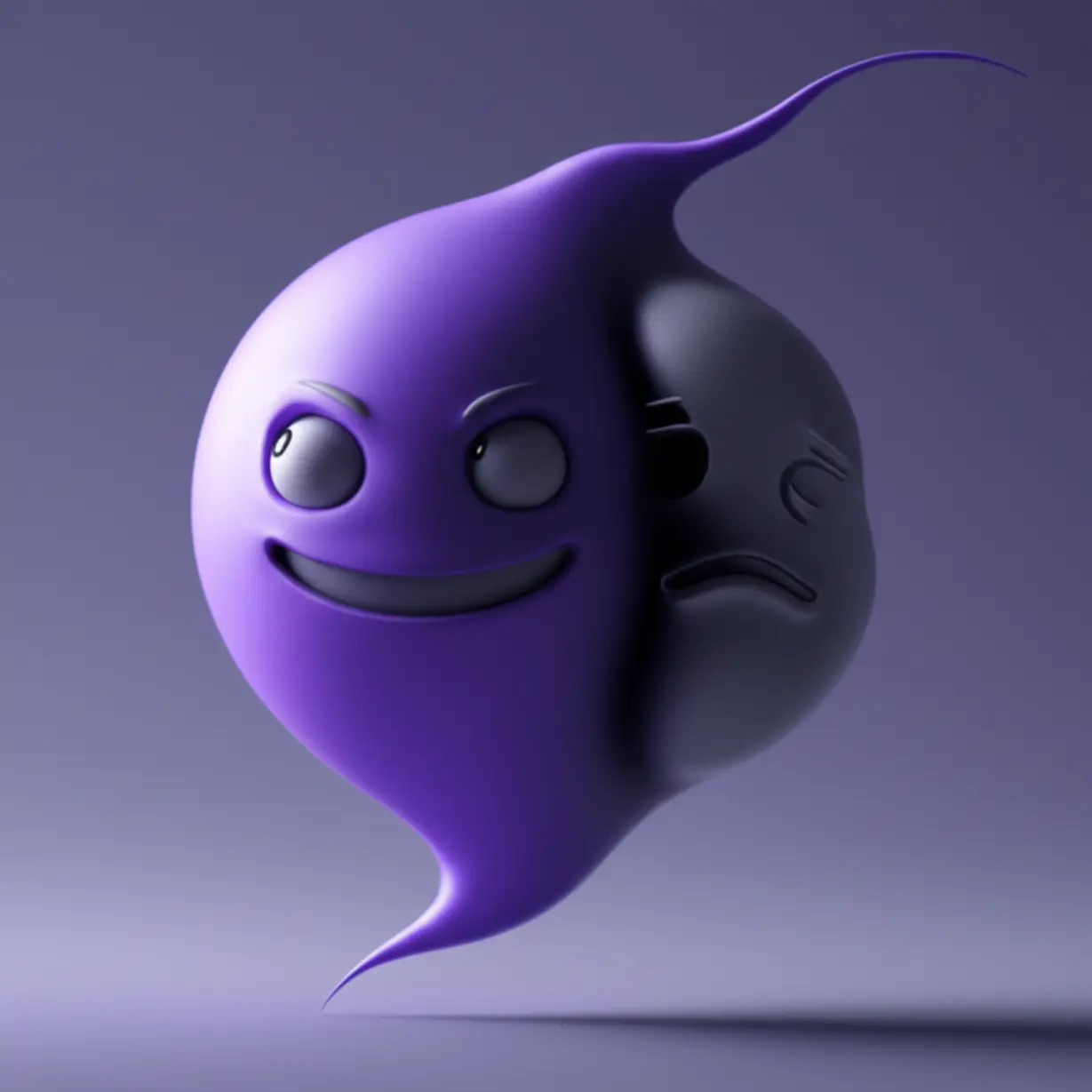 A-cute-3D-illustration-depicting-the-dual-concept-of-demons.-On-one-side,-a-playful,-abstract-