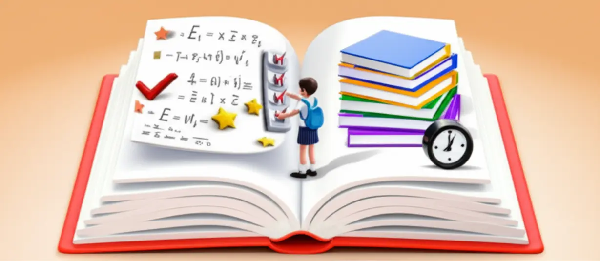 상산고-입학-1단계-전형의-핵심인-교과-성적과-출결을-상징하는-이미지