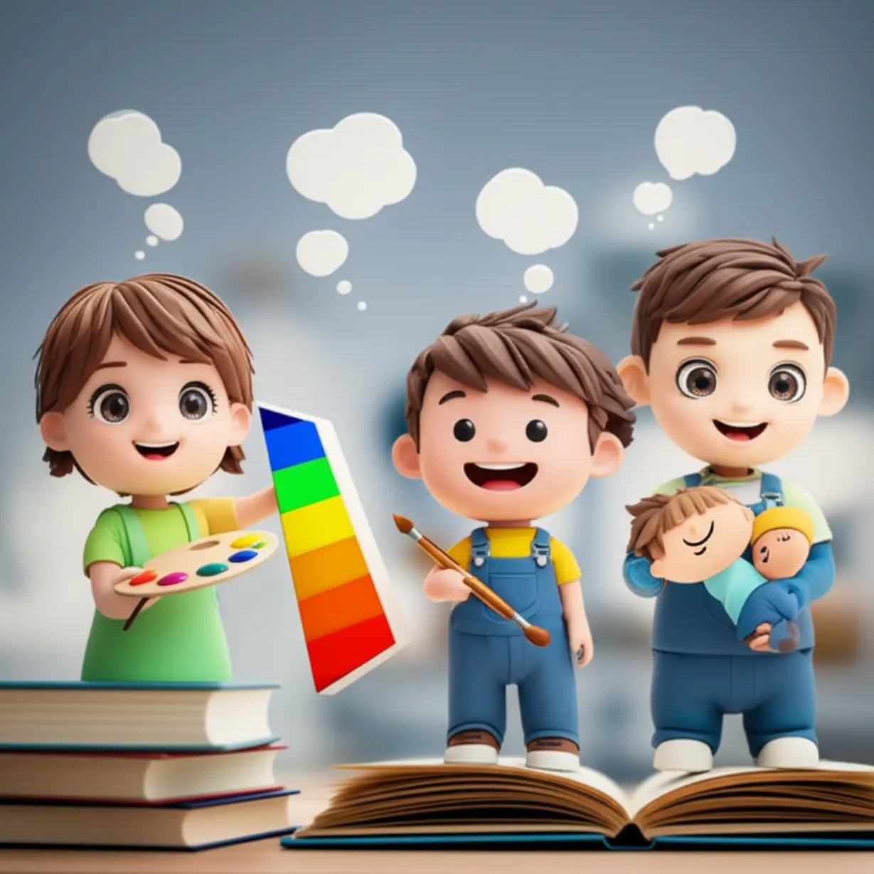 Various-child-psychology-counseling-certification-types-represented-by-cute-3D-characters.