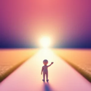 아름다움을-추구하는-이상적인-모습과-현실적으로-도달-가능한-모습을-상징하는-3D-이미지