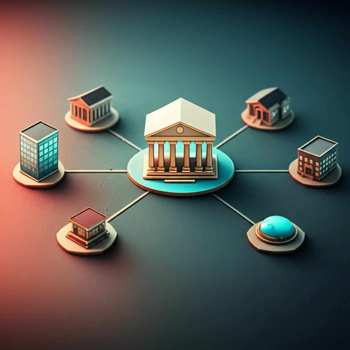 도서관에서-파생되는-다양한-직업-경로를-보여주는-이미지