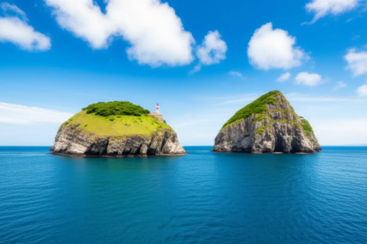 A-3D-illustration-of-Dokdo