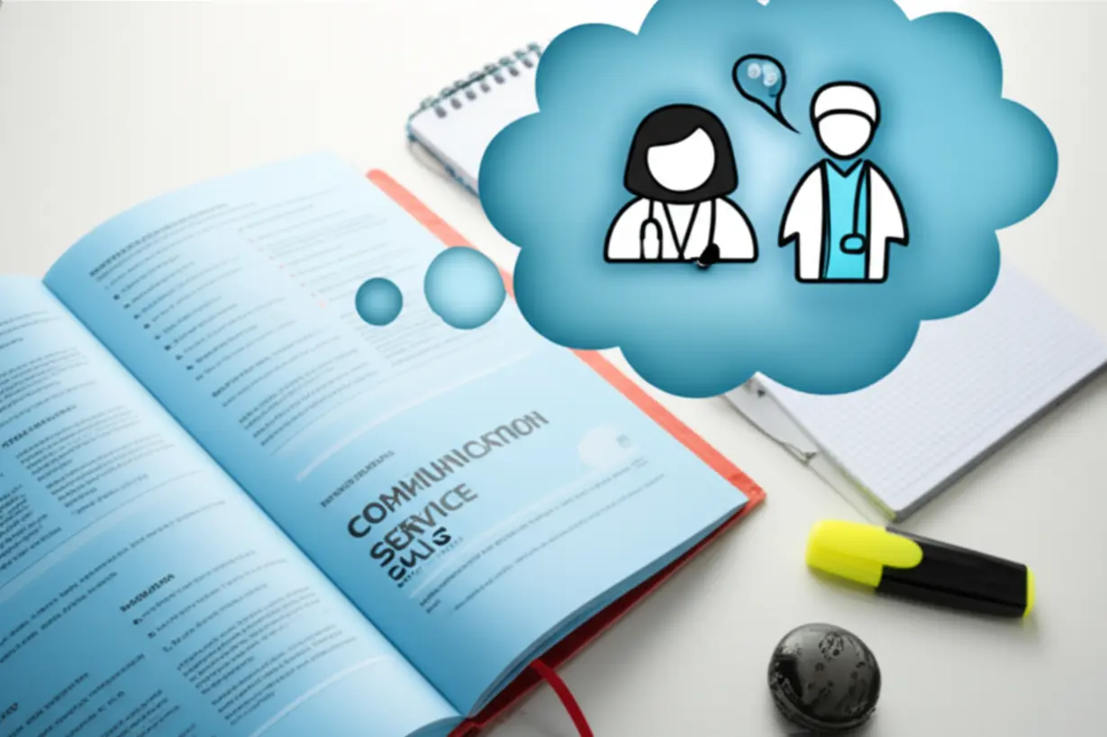 병원코디네이터-학습-자료와-실무-적용을-상징하는-그림이-있는-학생-책상의-귀여운-3D-이미지