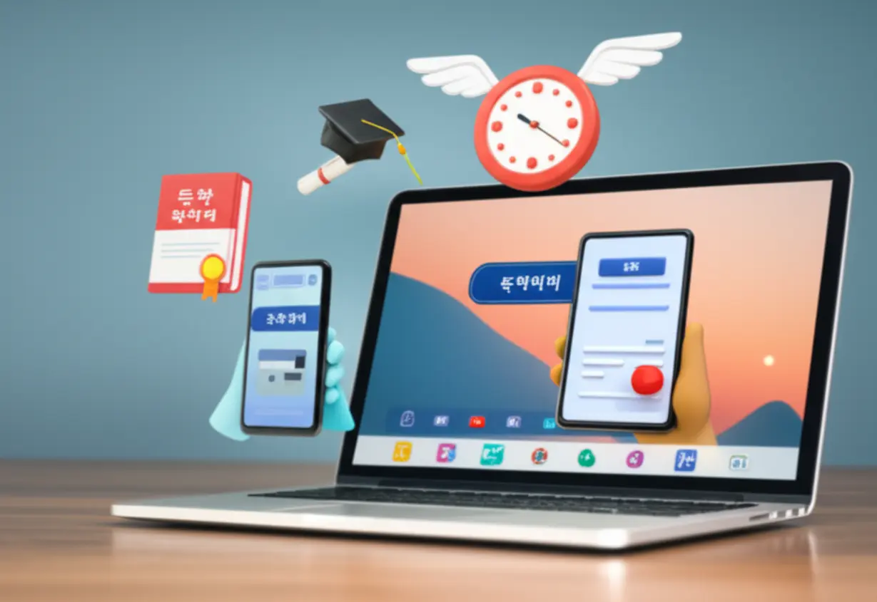 A-cute-3D-illustration-showing-flexible-online-study-methods-and-strategies-for-faster-degree-completion.