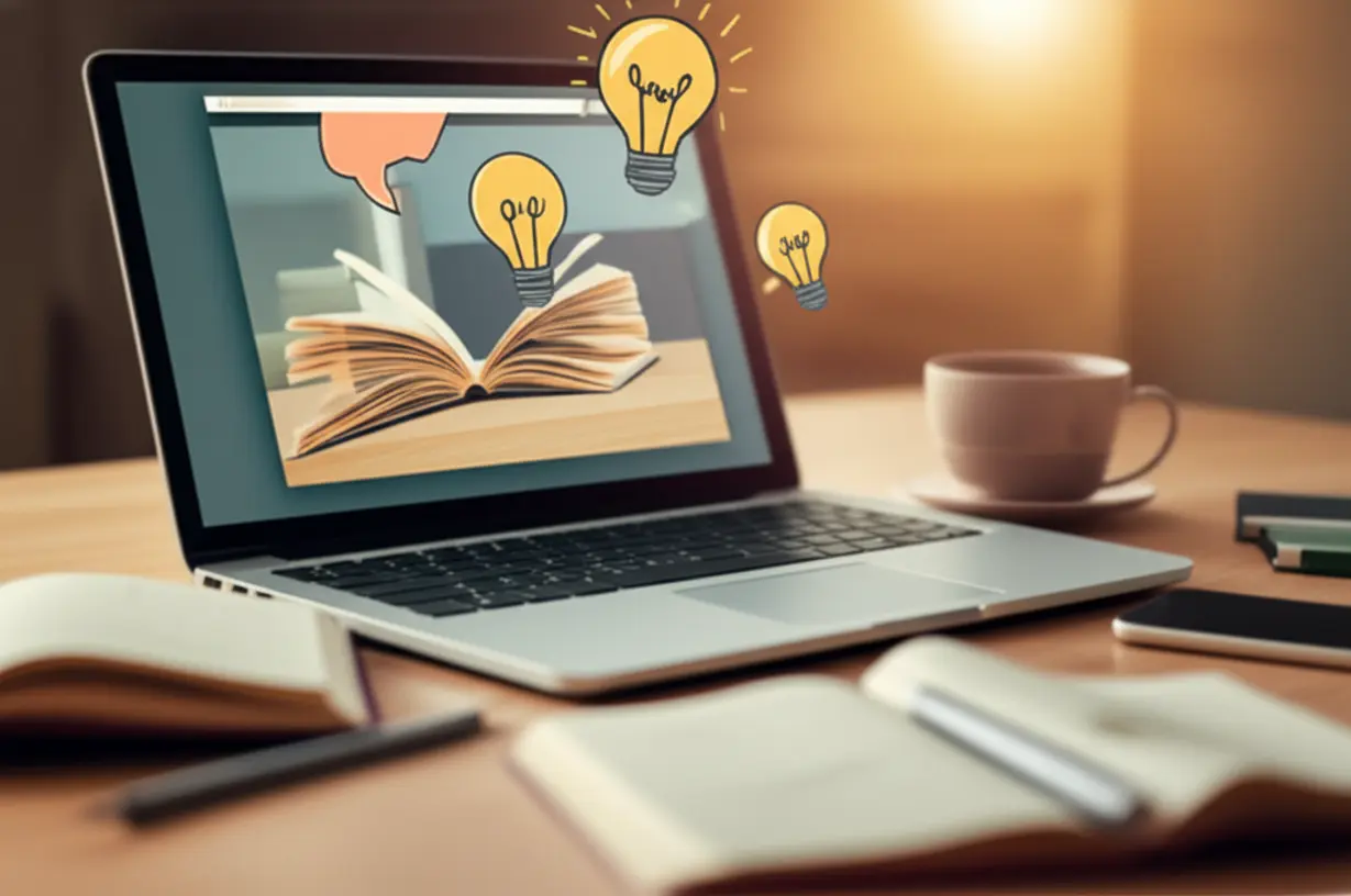 온라인-강의와-교재가-펼쳐진-아늑한-학습-공간의-3D-이미지