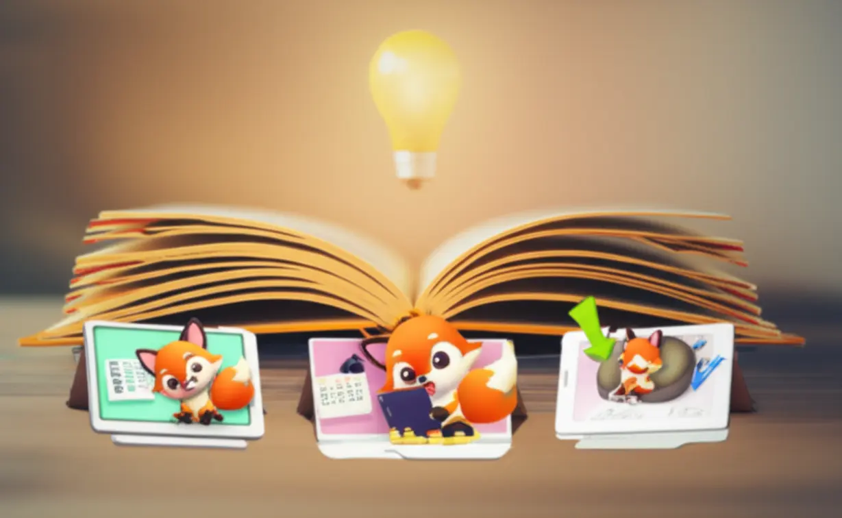 이론-학습,-온라인-강의-수강,-문제-풀이의-3단계-공부-방법을-보여주는-귀여운-3D-이미지.