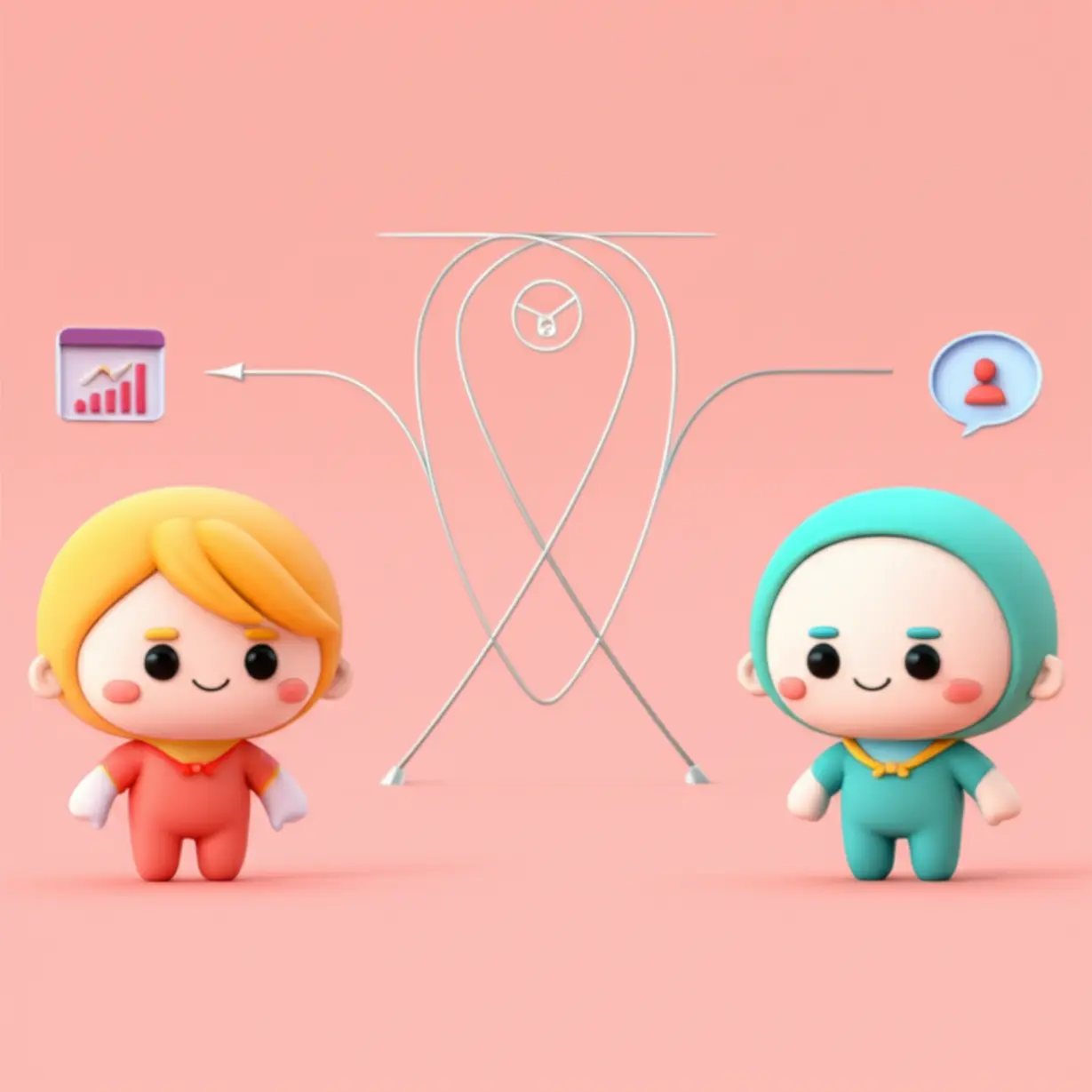 A-3D-illustration-comparing-